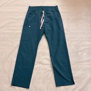 Figs Scrub Pants - Caribbean Blue - Kade Cargo, Technical Collection: Size M